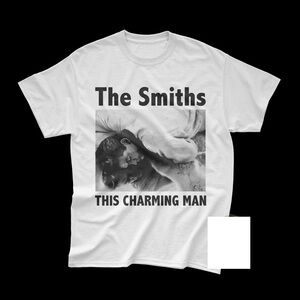 The Smiths Exclusive T-Shirt - Unisex Indie Rock Music Band Tee White